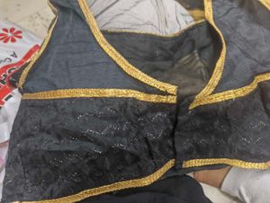 Beautiful Red and gray with embroidery