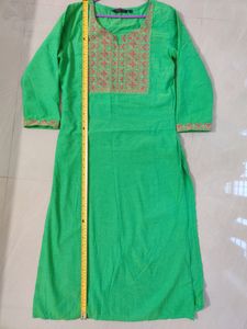 SRISHTI Green Kurti