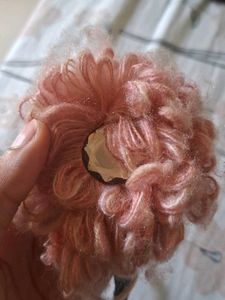 Cute Pink Fuzzy Headband