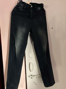 Black Wash Denim Jeans