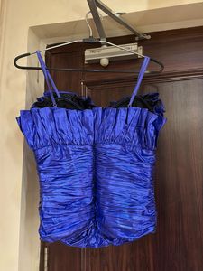Blue Party Top