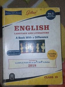 Golden English Literature Book