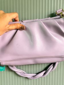 Caprese Stylish Lavender Shoulder Bag