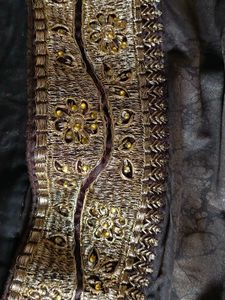 Beautiful Brown Saree