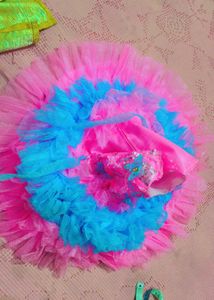 Very Fancy Cute Net Party Layers Frock