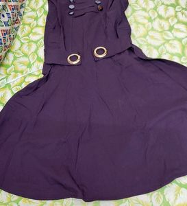 Wine Colour One Piece