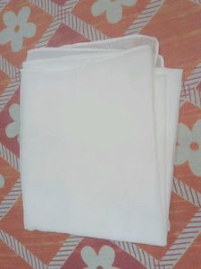 Elegant Georgette White Hijab