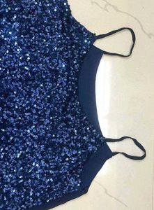 Sparkling Navy Sequin Cami
