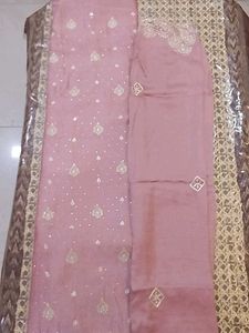 Elegant Embroidered dress material