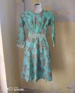 Beautiful Floral Print Gown