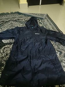 Men's Navy Hooded Lightweight Jacket