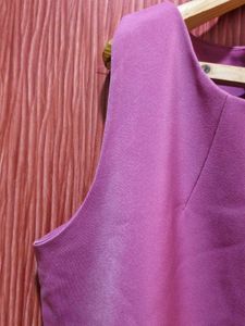 Chic Pink Sleeveless Top
