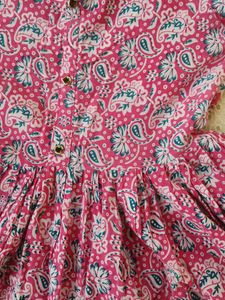 Cute Floral Print Frocks (Set of 2)