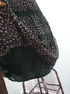 Floral Printed Mini Skirt