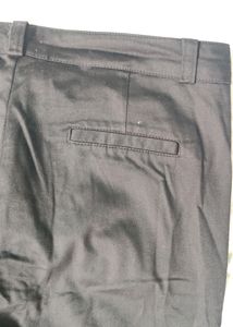 Korean Made Slim Fit Black Trousers
