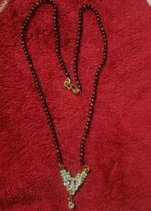 Stunning CZ Mangalsutra Necklace