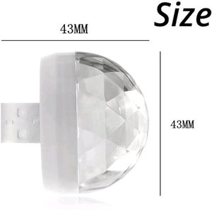 USB LED Magic Disco Ball (Pack Of 2)