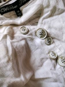 A White Classic Top For Women