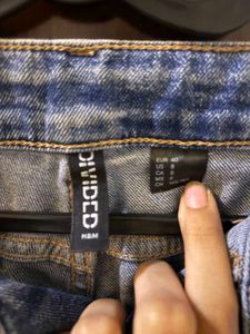 Classic Blue Flare Jeans size 8 H&amp;M