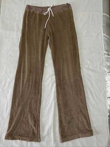 *y2k juicy couture velour flare pants ♡‧₊˚*