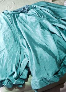 Elegant Teal  ghaghra with Embroidered Blouse