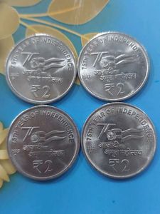 2 Rupee Coins Azadi Ka Amrit Mahotsav