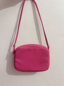 H&M Hot Pink Crossbody Bag with Adjustable K