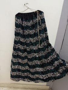 party wear sequence, Lehenga Choli Dupatta