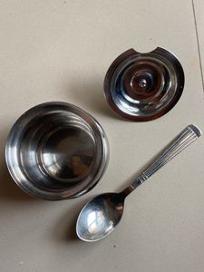 Ghee Dani Container With Spoon