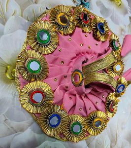 Laddu Gopal Fancy Dress Fabric Cotton Size 4, 5, 6