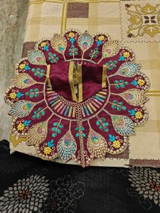 Exquisite Peacock Design Laddu Gopal Dress