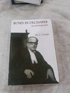 Roses in December by M.C. Chagla