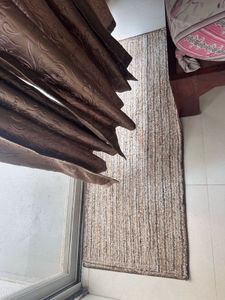 COMBO of 2- Cozy Brown Runner &amp; Door Mat