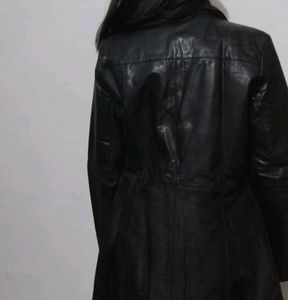 Black Leather Coat/Jacket