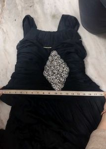 Black Tiered Maxi Dress( Gown)