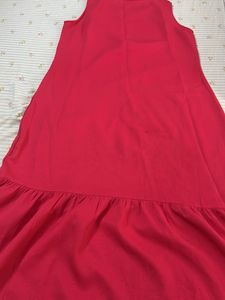 Fusion Beats bright pink a line dress