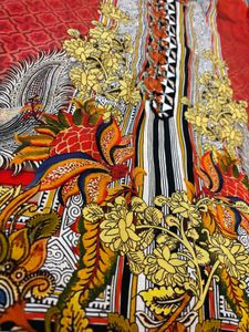Vibrant Peacock Print Kurta