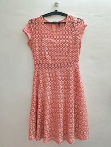 Charming Lace Floral Dress