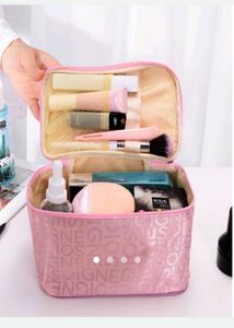 Savana Stylish Pink Makeup Organizer Bag