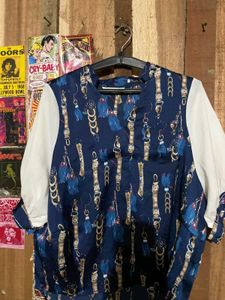 Unique Tassel Print Top