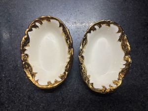 Vintage Italian Fine Porcelain Oval Dishes