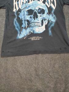 FSBN (New Yorker) 'Reckless Skull' Distressed tee