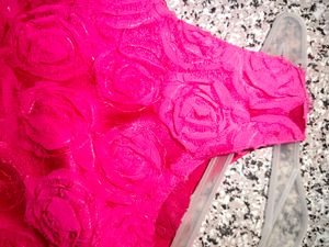Girl's Red Party Dress