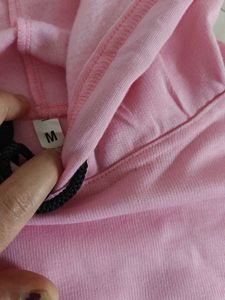 Pink Marshmello Hoodie (size -M,L&amp;XL)