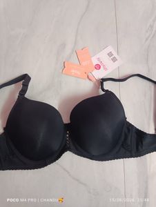 Shy Away Classic Black Padded Bra