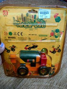 Qiyi Block Vehicle World Toy Set