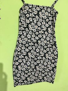 Floral Print Bodycon Dress