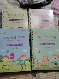 Magic Groove Practice Copybooks Set