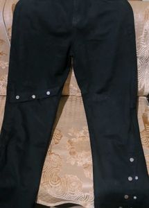 Black Embellished Jeans