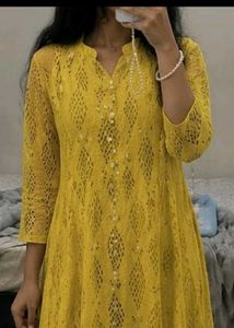 Beautiful Yellow Kurta